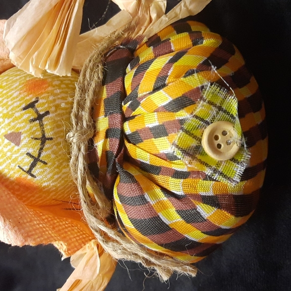 Autumn Fall Bean bottom cotton cloth harvest scare crows - Picture 2 of 6